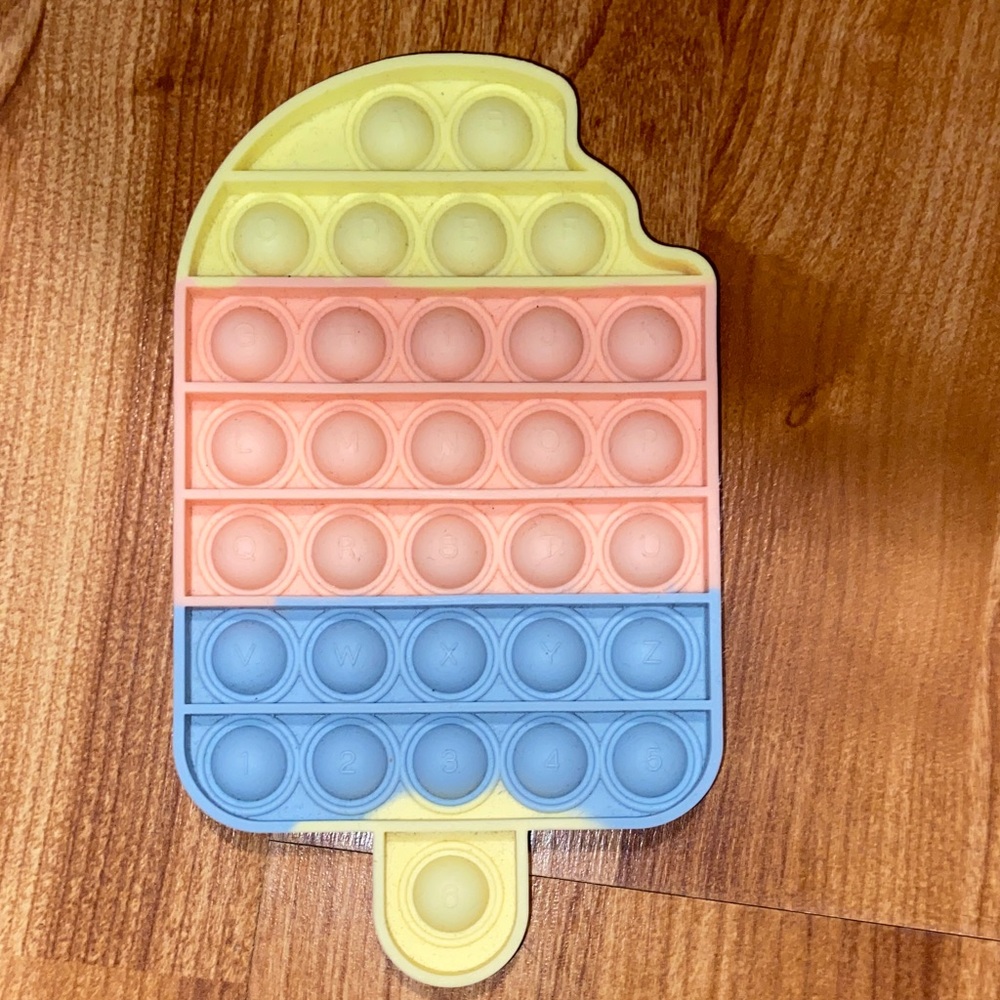 Colorful Ice Cream Pop It Toy